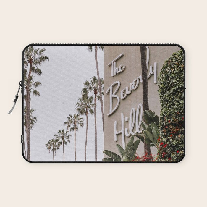 Beverly Hills Hotel Laptop Sleeve Gallery Image 1