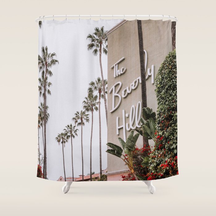 Beverly Hills Hotel Shower Curtain Gallery Image 1