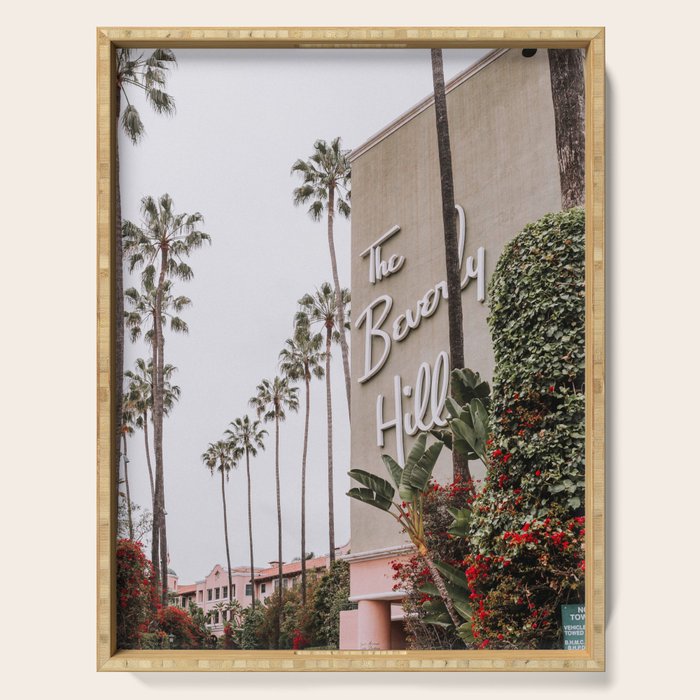 Beverly Hills Hotel Serving Tray Gallery Image 1