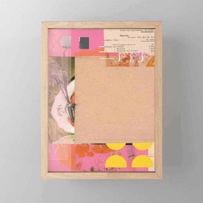 daydream rosa friday zone Mini Art Print Gallery Image 1