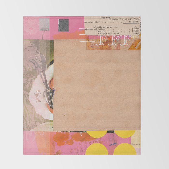 daydream rosa friday zone Throw Blanket Gallery Image 2