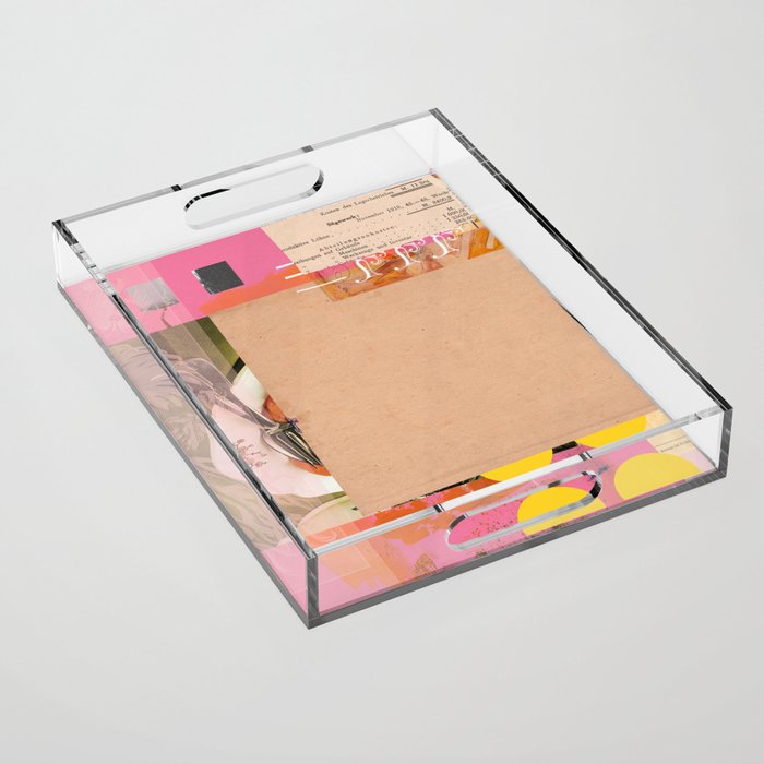 daydream rosa friday zone Acrylic Tray Gallery Image 1