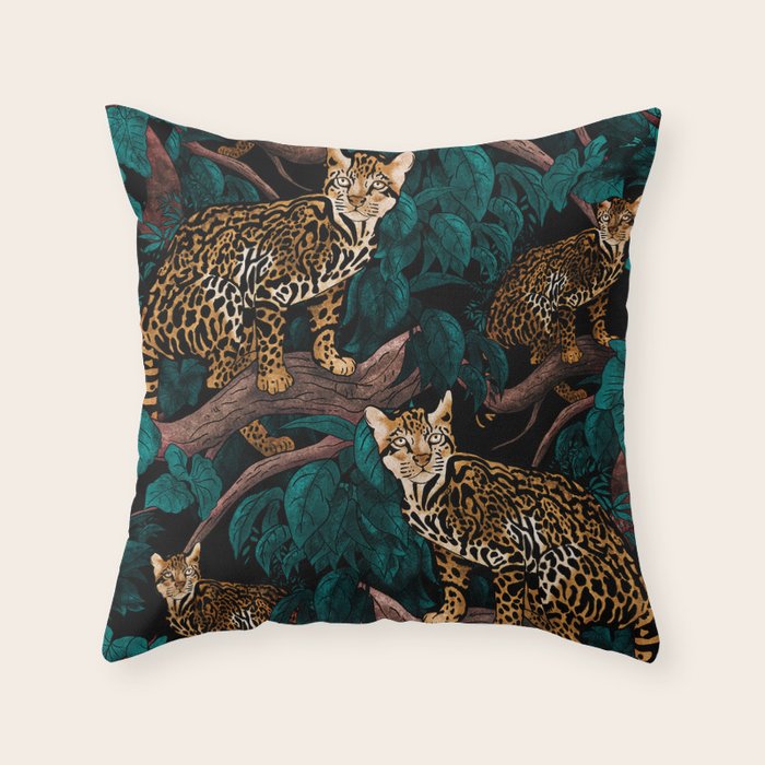 Dangers in the Forest IV Throw Pillow Gallery Image 6