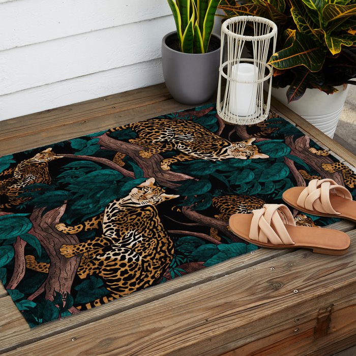 Dangers in the Forest IV Outdoor Rug Gallery Image 2