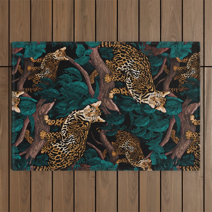 Dangers in the Forest IV Outdoor Rug Gallery Image 1