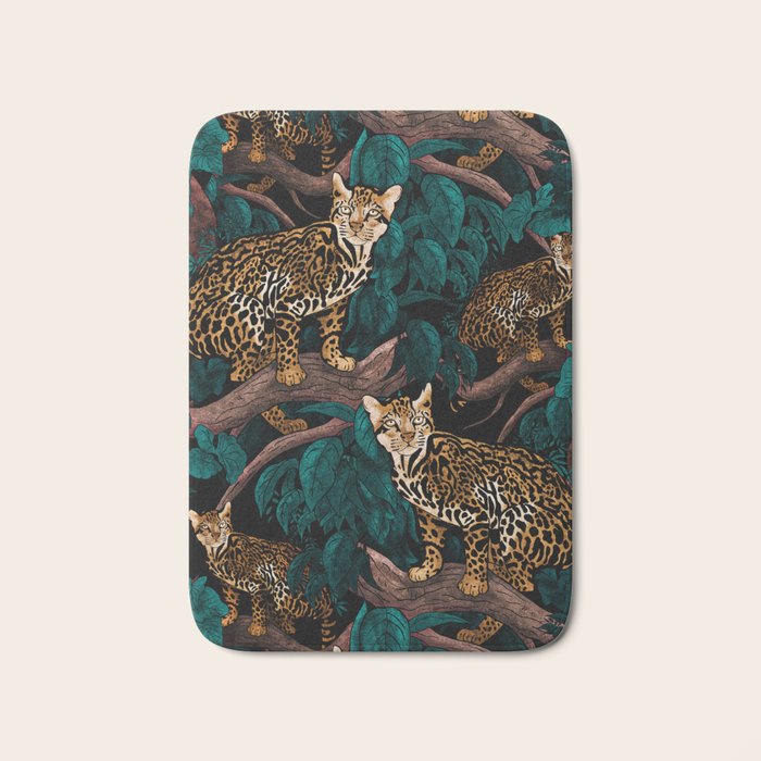 Dangers in the Forest IV Bath Mat Gallery Image 1