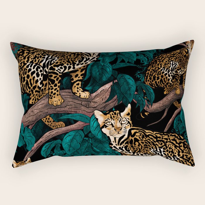 Dangers in the Forest IV Rectangular Pillow Gallery Image 2