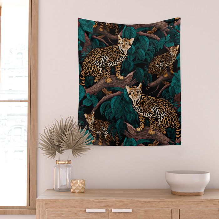 Dangers in the Forest IV Wall Tapestry Gallery Image 2