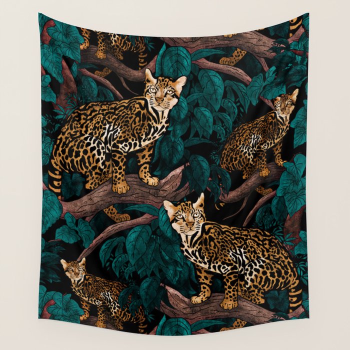 Dangers in the Forest IV Wall Tapestry Gallery Image 4