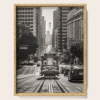 San Francisco Cable Car Serving Tray Gallery Image 1