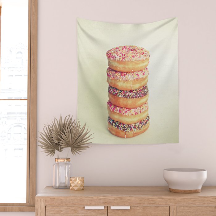 Stack of Donuts Wall Tapestry Gallery Image 2