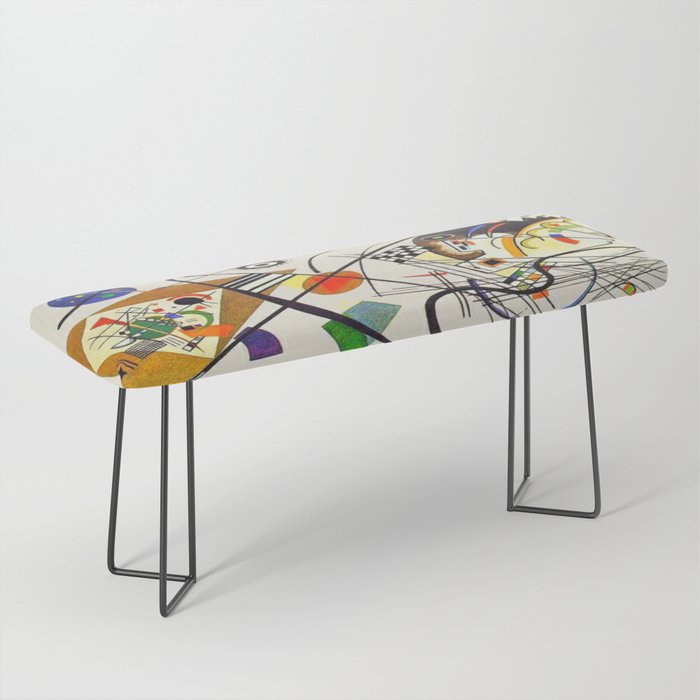 Wassily Kandinsky Transverse Line, No, 01. Bench Gallery Image 1