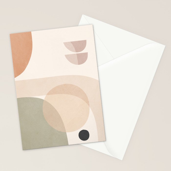 Abstract Minimal Shapes 11 Stationery Card Gallery Image 2