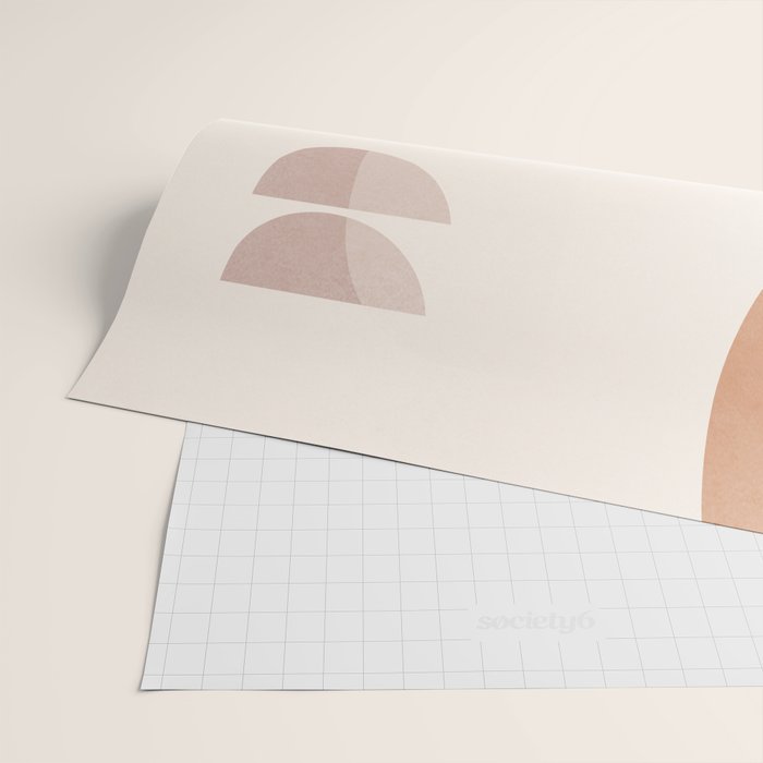 Abstract Minimal Shapes 11 Wrapping Paper Gallery Image 2