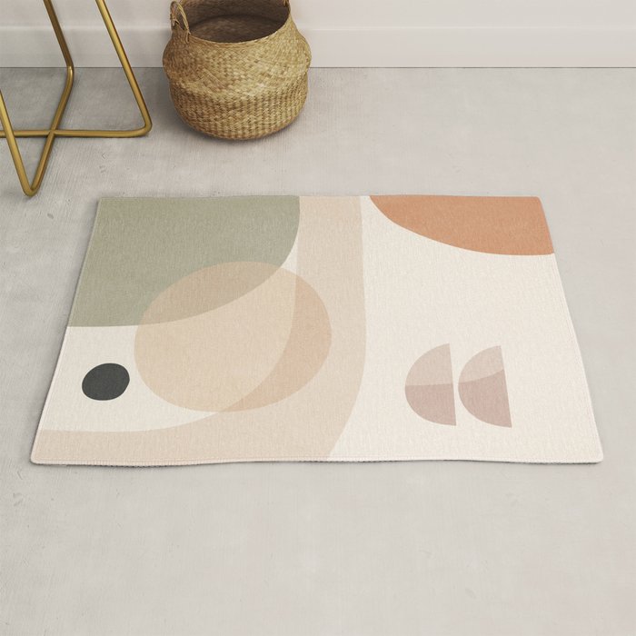 Abstract Minimal Shapes 11 Rug Gallery Image 1
