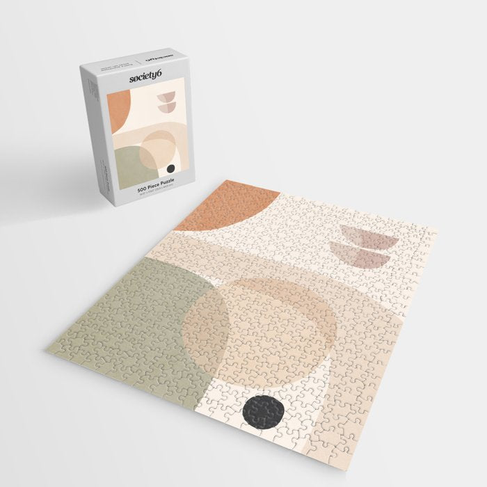 Abstract Minimal Shapes 11 Jigsaw Puzzle Gallery Image 2