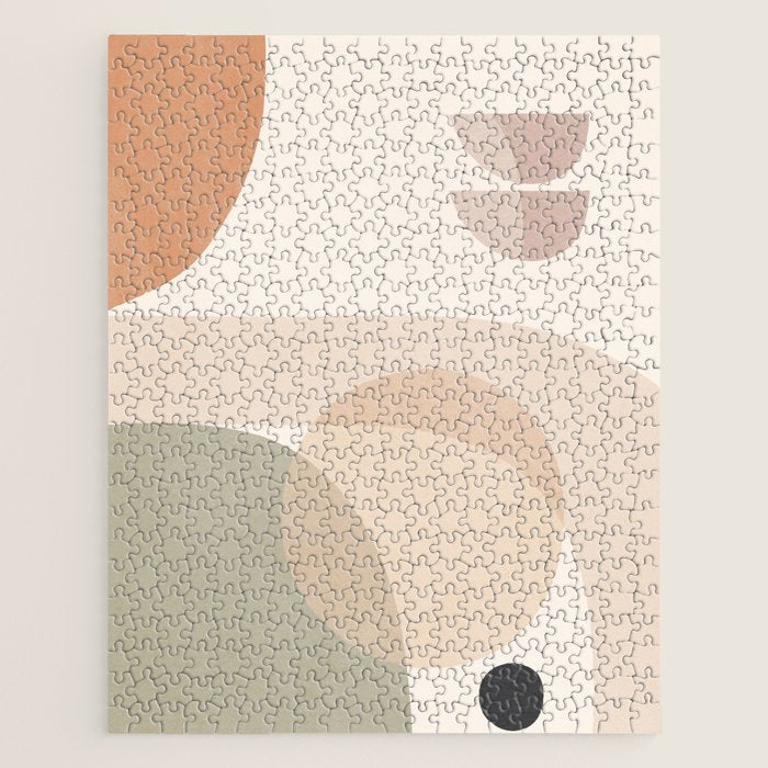 Abstract Minimal Shapes 11 Jigsaw Puzzle Gallery Image 1