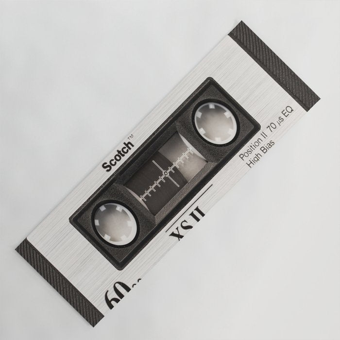 Cassette Tape Black And White #decor #society6 #buyart Yoga Mat Gallery Image 1