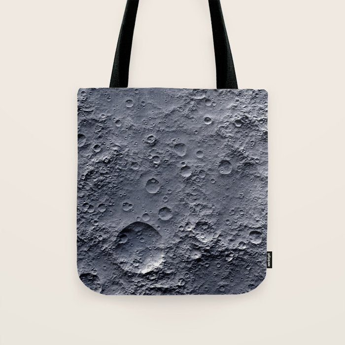 Moon Surface Tote Bag Gallery Image 1