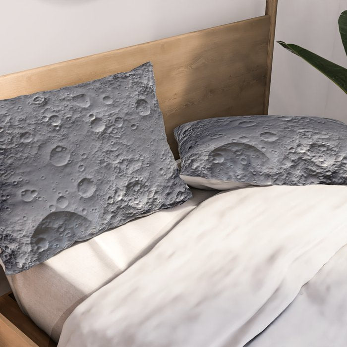 Moon Surface Pillow Sham Gallery Image 2