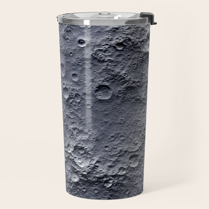 Moon Surface Travel Mug Gallery Image 2