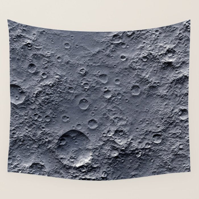 Moon Surface Wall Tapestry Gallery Image 1