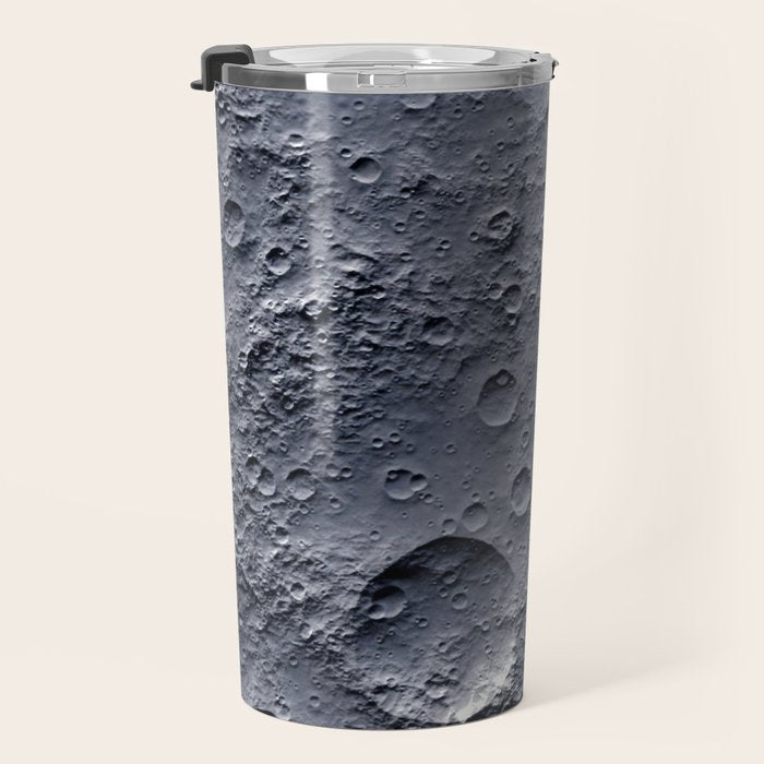 Moon Surface Travel Mug Gallery Image 3