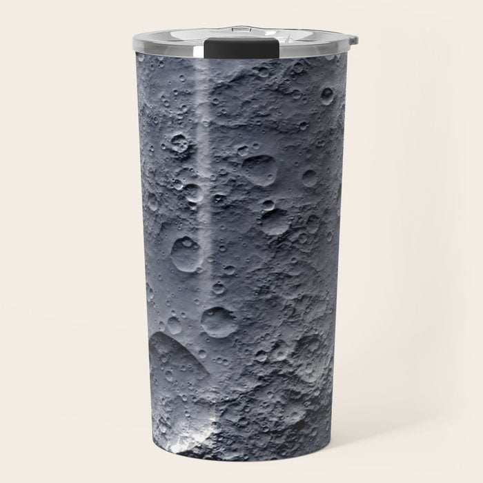 Moon Surface Travel Mug Gallery Image 1