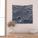 Moon Surface Wall Tapestry Gallery Image 2