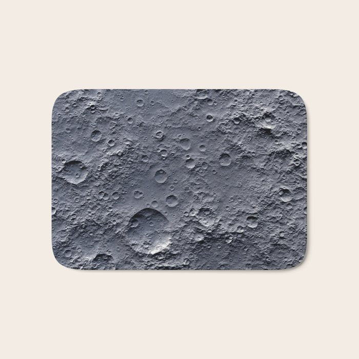 Moon Surface Bath Mat Gallery Image 1