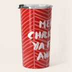 Merry Christmas, Ya Filthy Animal - Red Travel Mug Gallery Image 3