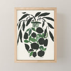 Green and Black Still Life Mini Art Print Gallery Image 1