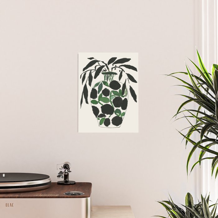 Green and Black Still Life Poster Gallery Image 2