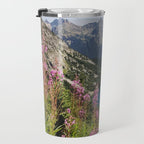 Cascade Summer Wildflowers Travel Mug Gallery Image 3