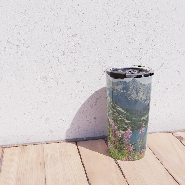Cascade Summer Wildflowers Travel Mug Gallery Image 4