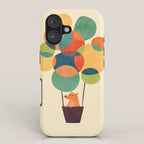 Whimsical Hot Air Balloon iPhone Case Gallery Image 1