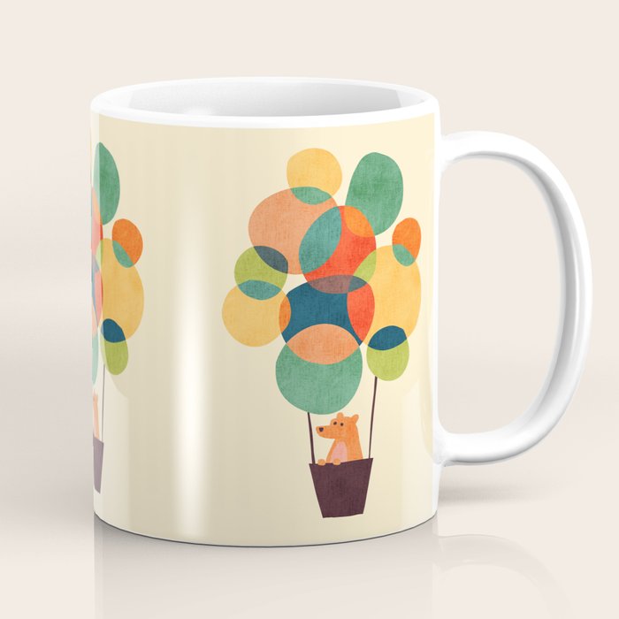 Whimsical Hot Air Balloon Coffee Mug Gallery Image 1