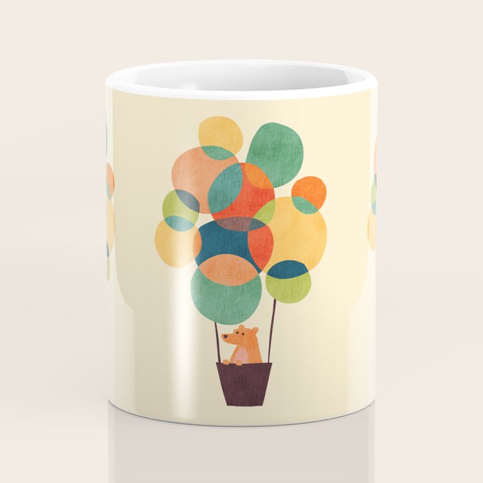 Whimsical Hot Air Balloon Coffee Mug Gallery Image 4