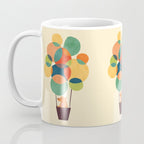 Whimsical Hot Air Balloon Coffee Mug Gallery Image 3