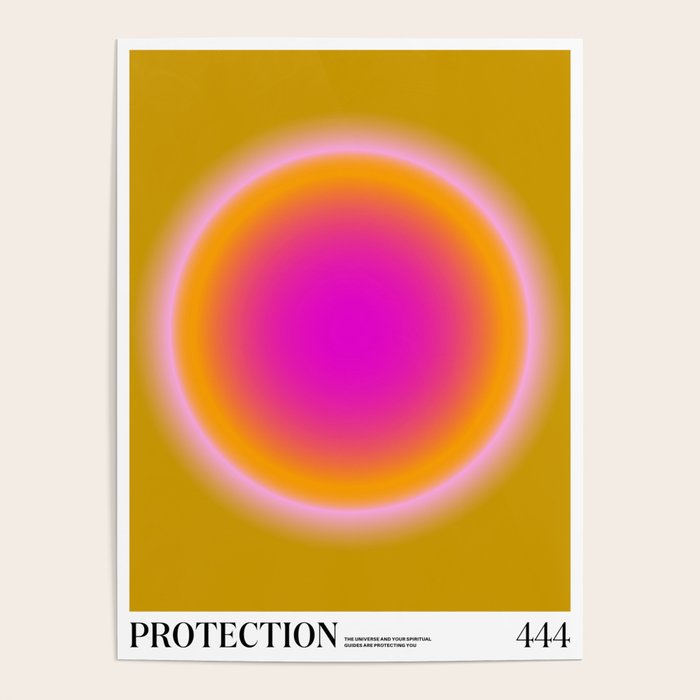 Gradient Angel Numbers: Protection Poster Gallery Image 4