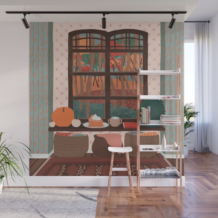hello autumn I love you Wall Mural Gallery Image 1