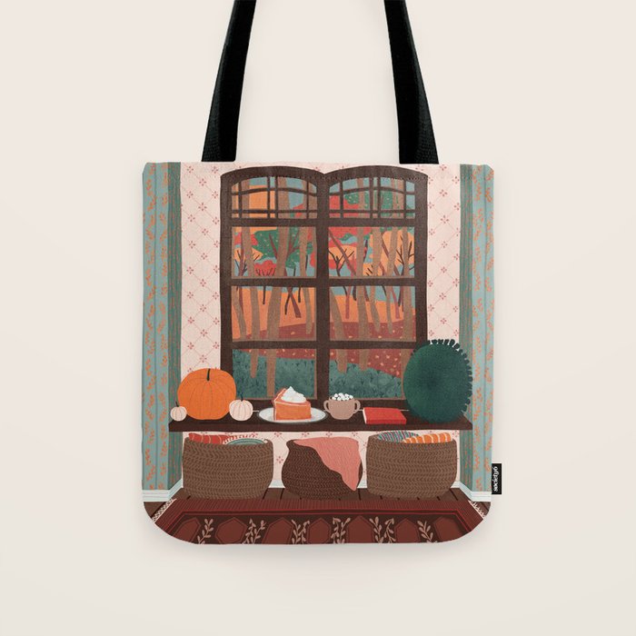 hello autumn I love you Tote Bag
