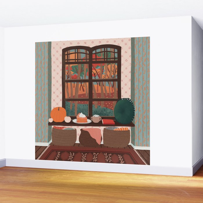 hello autumn I love you Wall Mural Gallery Image 2