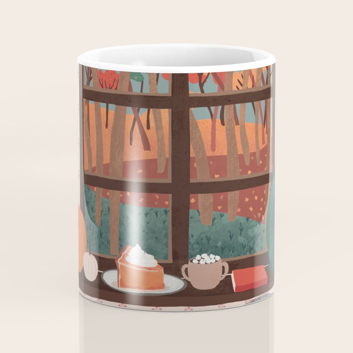 hello autumn I love you Coffee Mug Gallery Image 4