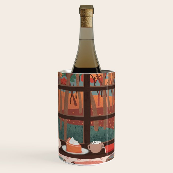 hello autumn I love you Wine Chiller Gallery Image 1