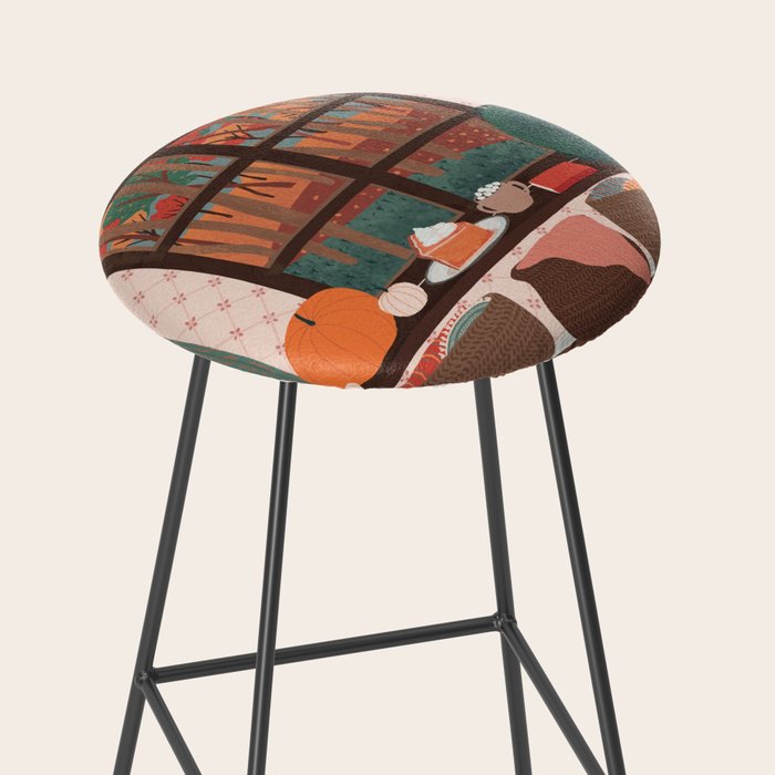 hello autumn I love you Stool Gallery Image 2