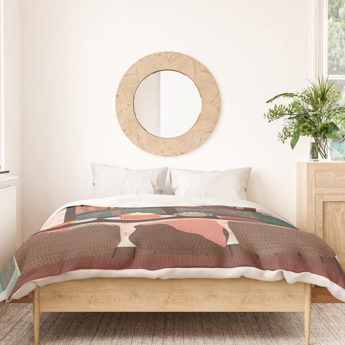 hello autumn I love you Duvet Cover Gallery Image 3