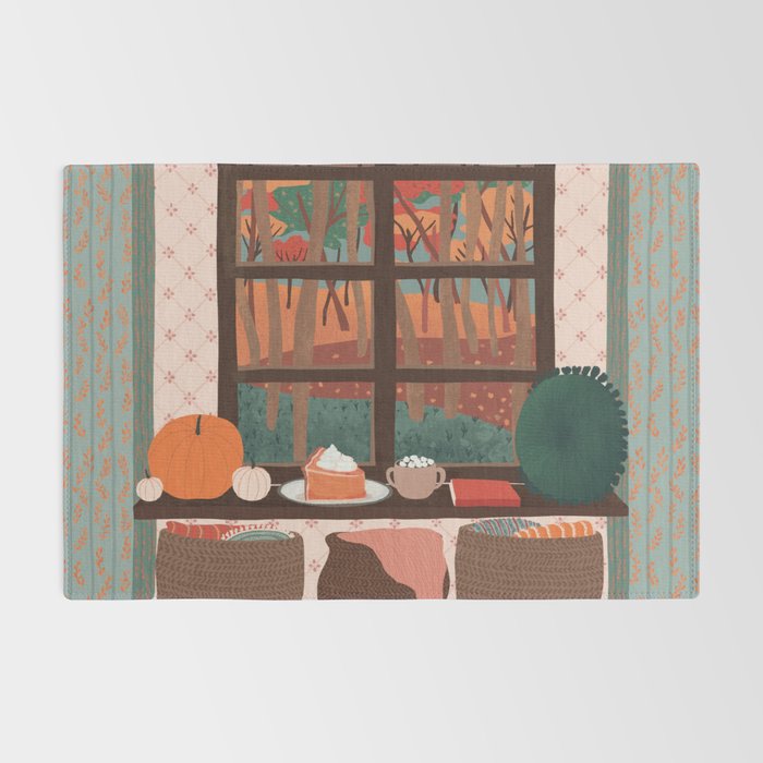 hello autumn I love you Rug Gallery Image 2