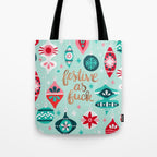 Festive As Fuck - Mint Palette Tote Bag Gallery Image 1