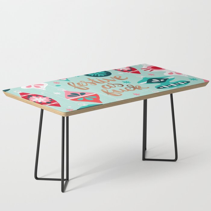 Festive As Fuck - Mint Palette Coffee Table Gallery Image 1